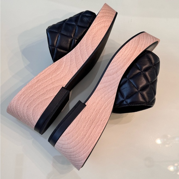 NEW Black Chanel Mules size 39 with box, never worn - Picture 8 of 13